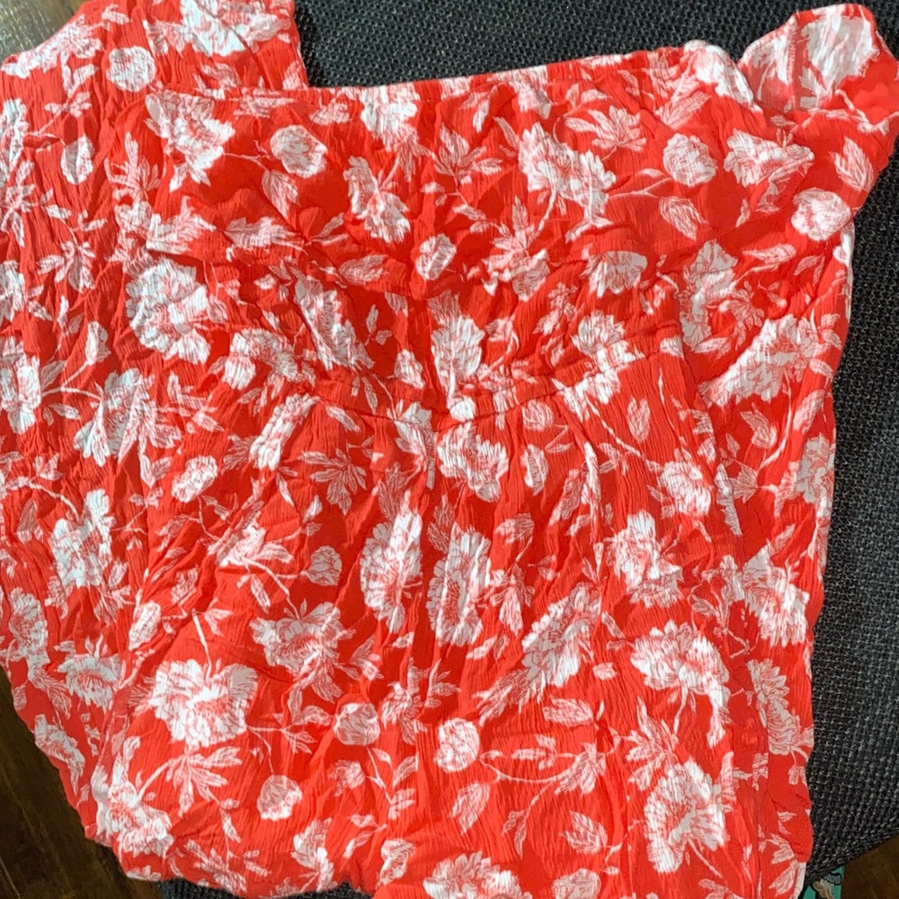 Red Floral jumper